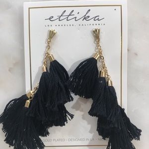 Ettika tassel earrings